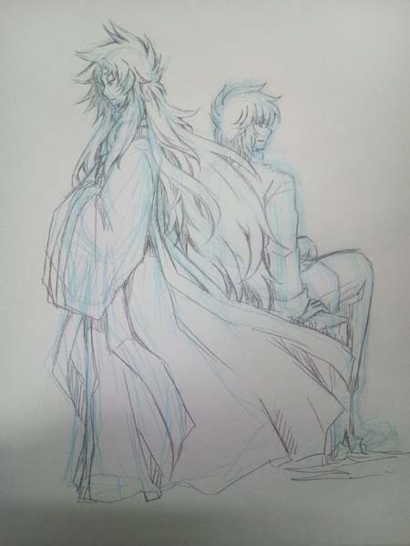 童虎,ムウ,シオン,カノン,サガ